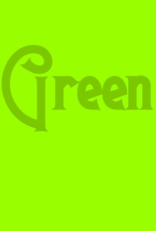 Green poster