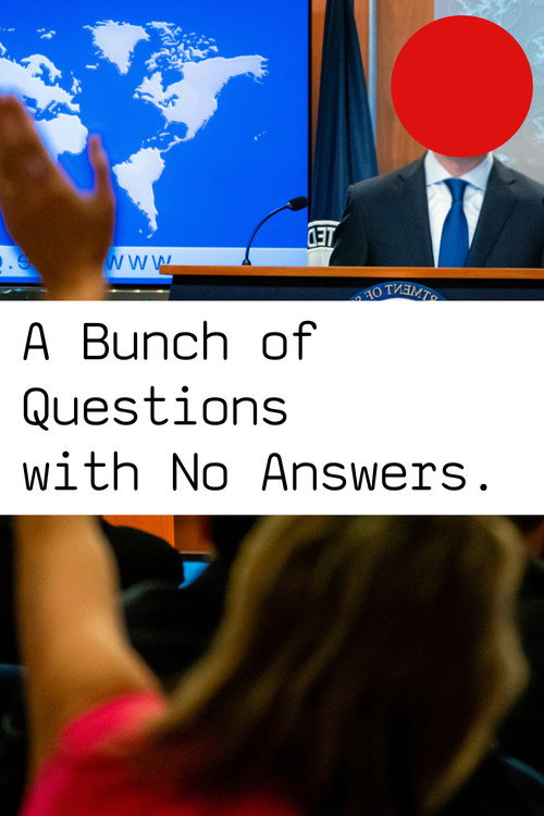 A Bunch of Questions With No Answers poster