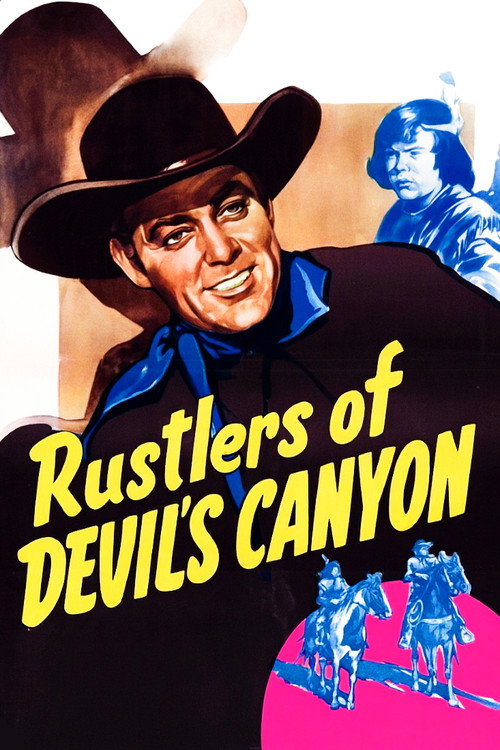 Rustlers of Devil's Canyon poster