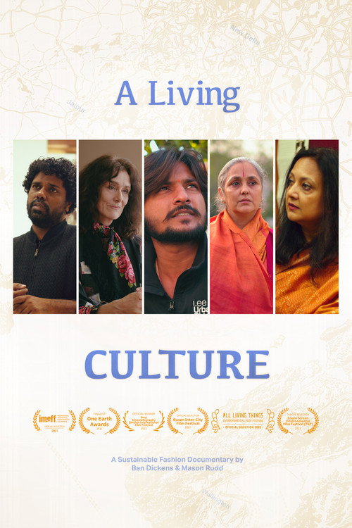 A Living Culture poster