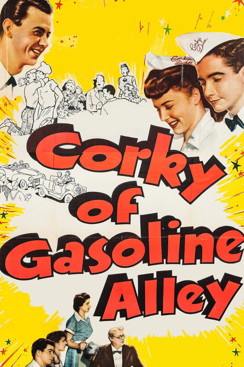 Corky of Gasoline Alley poster