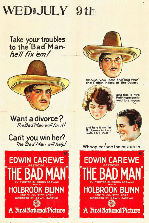 The Bad Man poster