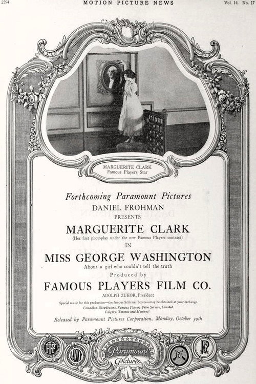 Miss George Washington poster