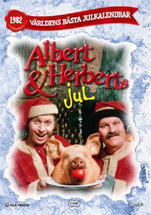 Albert & Herberts julkalender poster