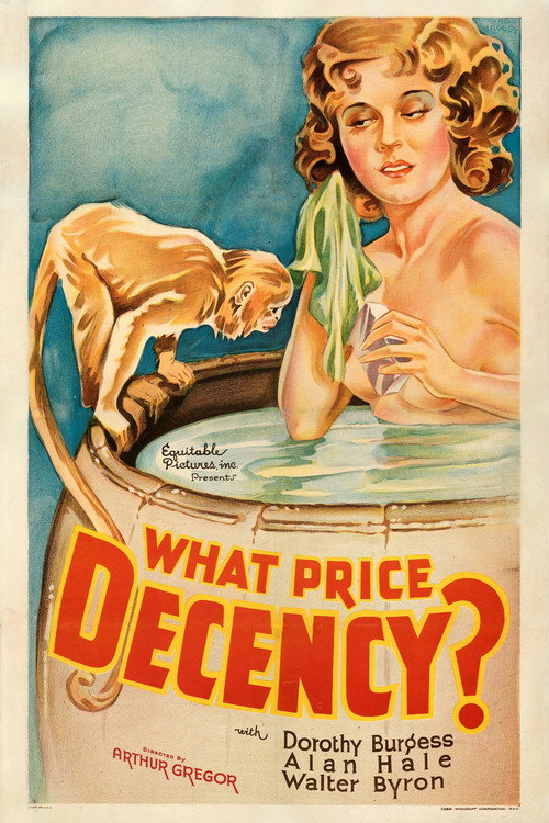 What Price Decency poster