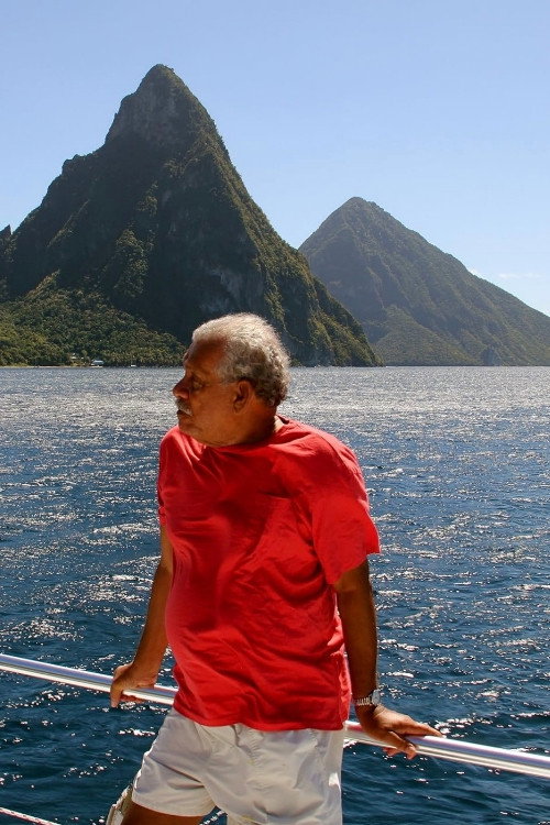 Poetry Is an Island, Derek Walcott poster