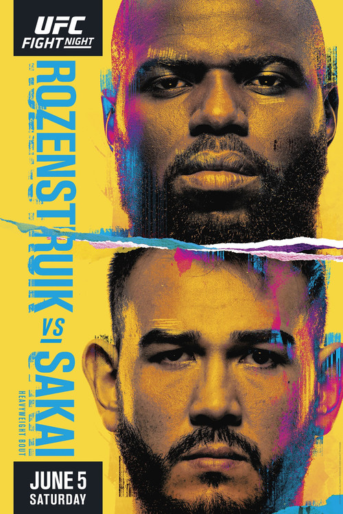 UFC Fight Night 189: Rozenstruik vs. Sakai poster