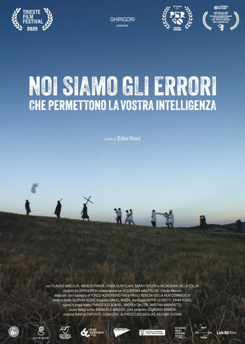 Noi siamo gli errori che permettono la vostra intelligenza poster