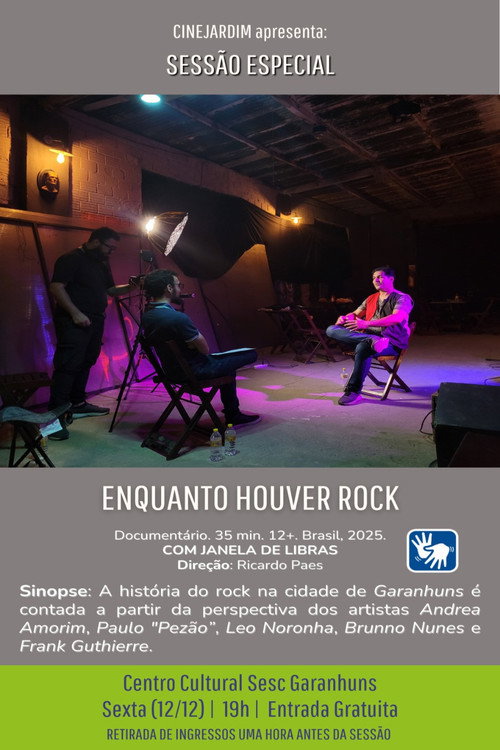 Garanhuns: enquanto houver rock poster