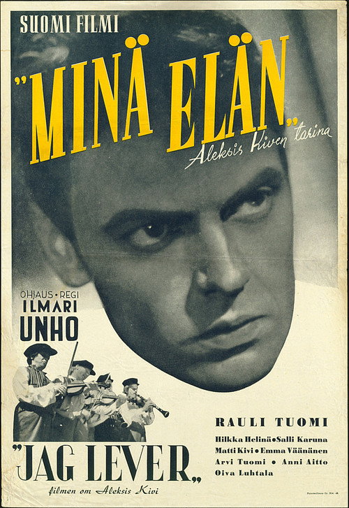"Minä elän" poster