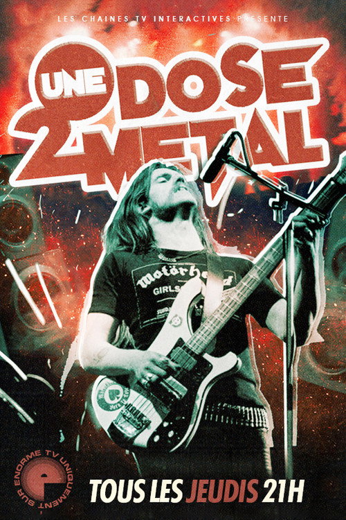 Une Dose 2 Metal poster