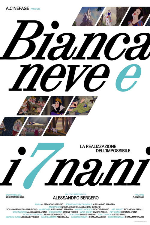Biancaneve e i sette nani: la realizzazione dell’impossibile poster