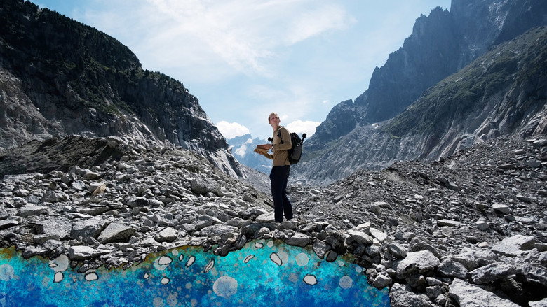 My Grandmother’s Sketchbook: Under Mont Blanc still 1