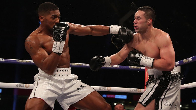 Anthony Joshua vs. Joseph Parker still 2