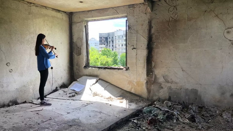 La liberté ne meurt jamais, chroniques ukrainiennes still 1
